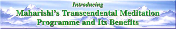 Transcendental Meditation Introduction 
