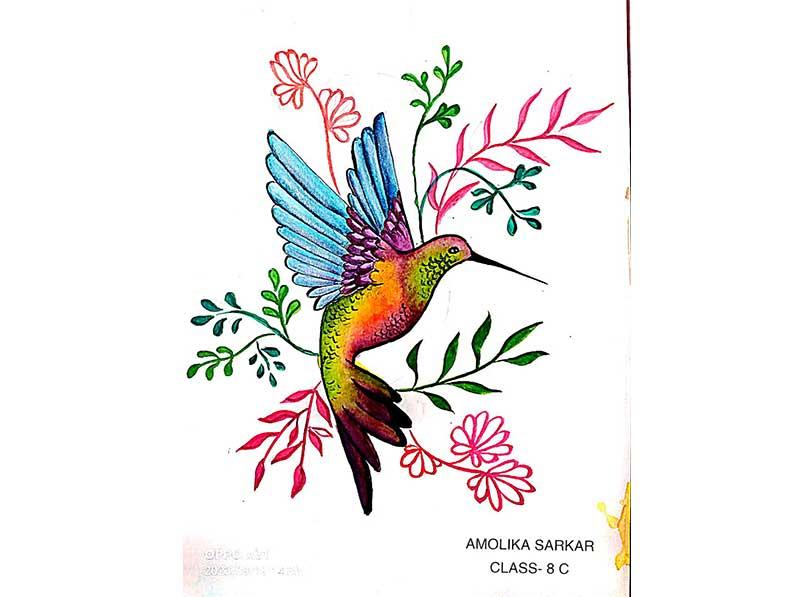 Amolika Sarkar, Class - VIII, MVM Silchar.