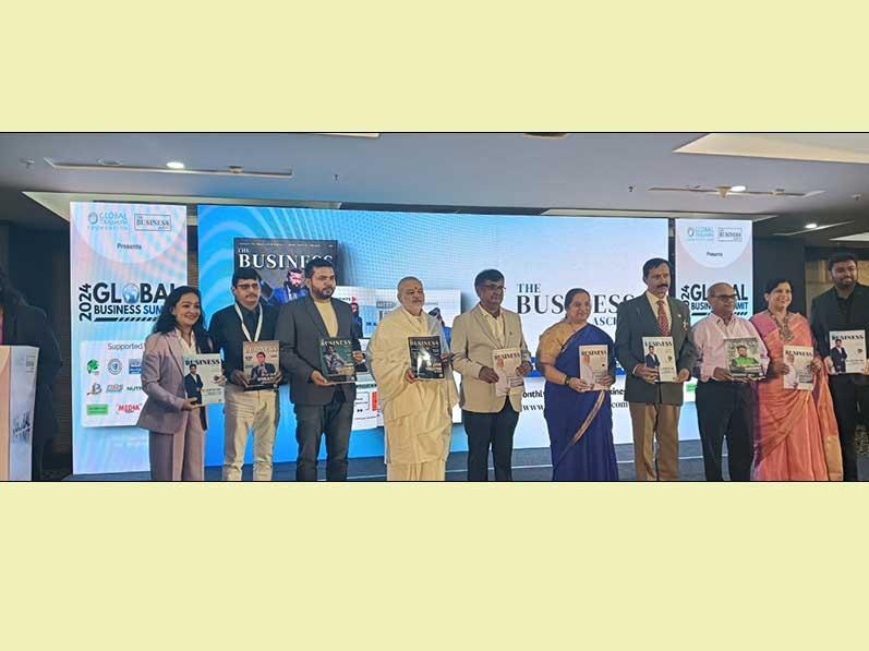 Brahmachari Girish Ji has attended and delivered inaugural address at Global Business and Education Summit 2024 at Bangalore Karnataka.
