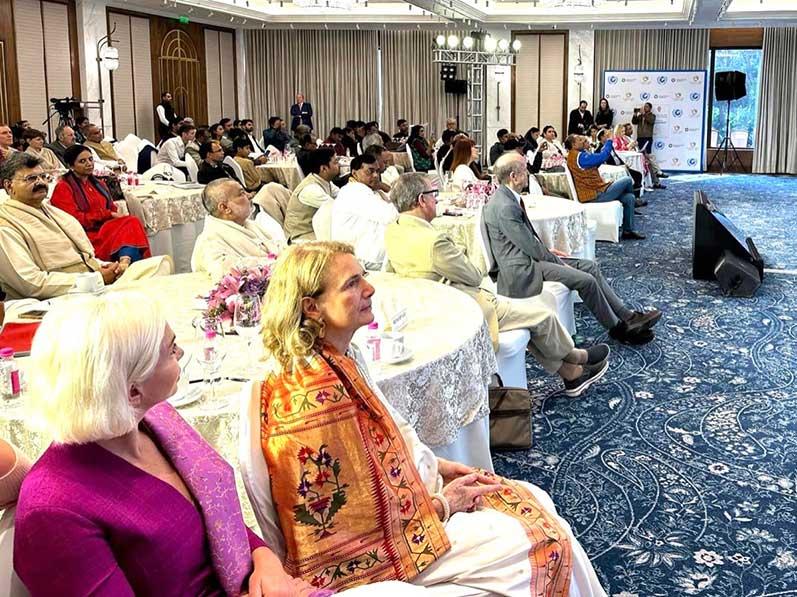 An assembly of 10,000 Siddhas and Yogic Flyers is organised by ''Global Union of Scientists'' from 29th December 2023 to 12th January 2024 in Kanha Shanti Vanam, Hyderabad Telangana. A press conference was  organised on 27th December in Delhi to inform the media about the assembly. The organisers have informed that about 3500 Siddha are attending from over 100 countries and rest 6500 will be school and university students and Vedic Pundits from India. Brahmachari Girish Ji is participating in this assembly with over 1000 pundits and 100 subject teachers, principals, TM teachers and staff members of Maharishi Vidya Mandir School organisation.