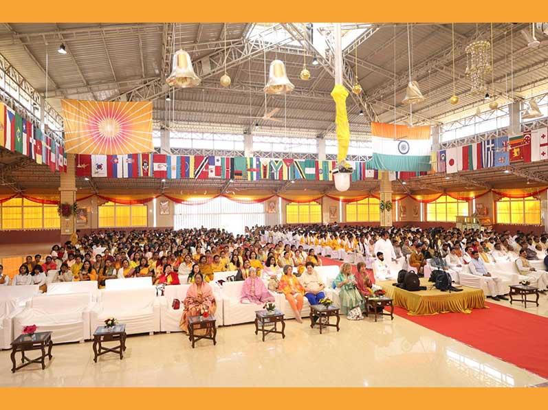 Knowledge Age Day celebration on the 109th birth anniversary of Maharishi Mahesh Yogi.