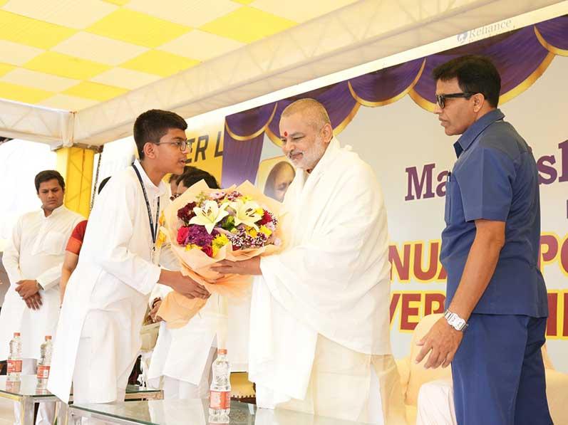 Maharishi Vidya Mandir Kondapur, Hyderabad, celebrated its Silver Jubilee Celebrations on 7th December 2024 at GMC Balayogi Athletic Stadium, Gachibowli, Hyderabad, on a grand scale.