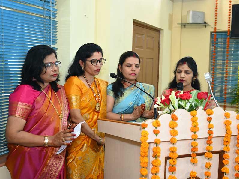Sanskrit Teachers Training residential course was organised from 15th to 29th July 2025 at Maharishi Centre of Educational Excellence campus, Bhopal. 18 teachers have completed the course taught by Dr. Satyavani and Mrs. Devaki, both highly qualified and experience Sanskrit Teachers. Trained teachers will go back to their respective Maharishi Vidya Mandir schools and will train about 6000 students every year in spoken Sanskrit. Addressing valedictory session, Ved Vidya Martand Brahmachari Girish Ji has reminded of resolution passed about Sanskrit teaching and has announced many such courses with larger number of teachers to cover about 10 lakh members of Maharishi Organisation in next two years.