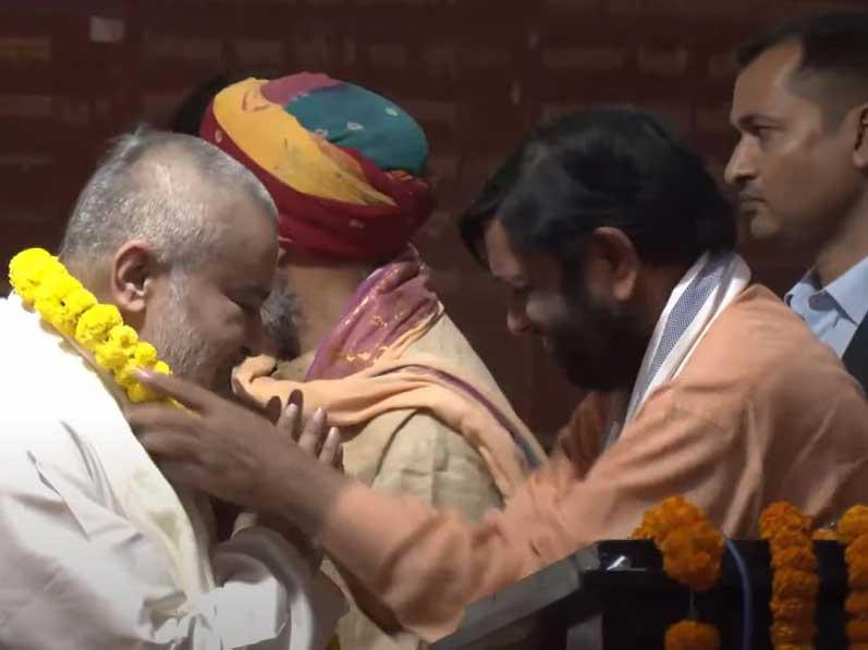 150th birth anniversary and Aradhana celebration of Jagatguru Shankaracharya Jyotishpeeth Uddharak Brahmaleen Swami Brahmanand Saraswati Ji Maharaj.