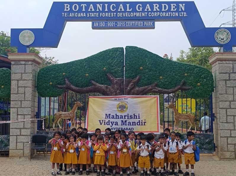 Students of MVM Hyderabad participated in educational tour to
Botanical Garden, Telangana.