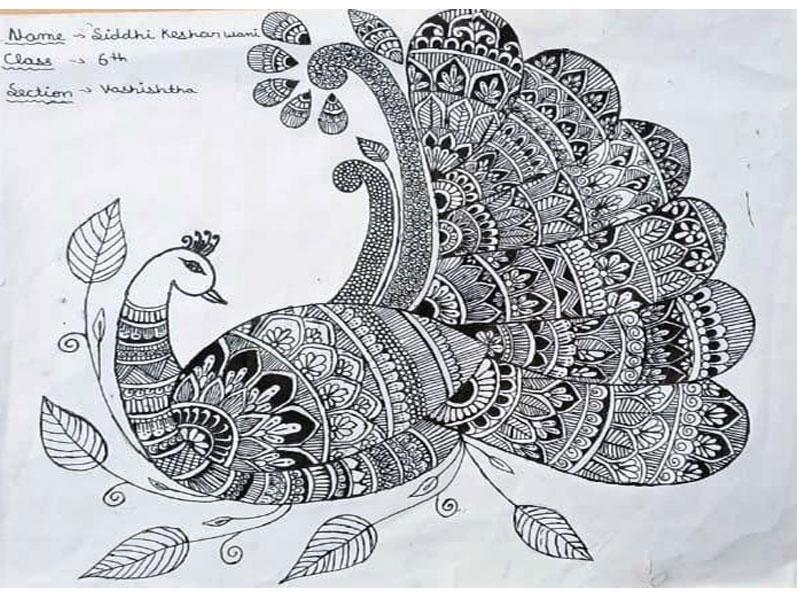 Siddhi Kesharwani, Class - VI, MVM Shahdol.