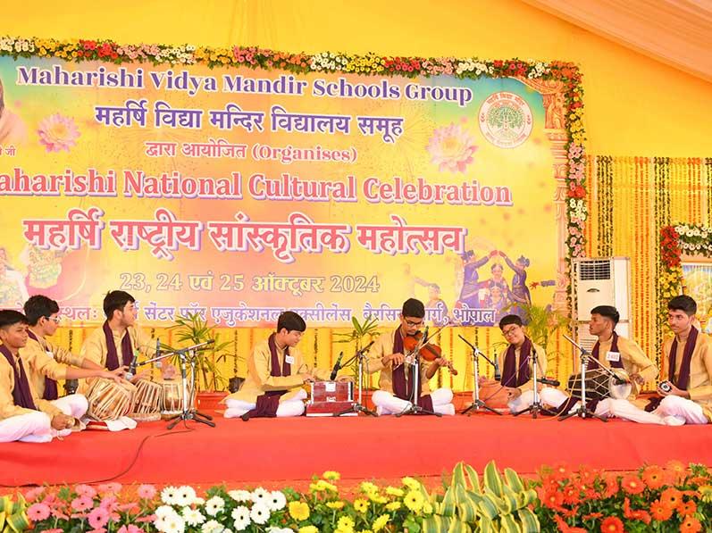 Maharishi National Cultural Celebration was organised on 23, 24 and 25 october 2024 at Lambakheda, Bhopal Madhya Pradesh India.