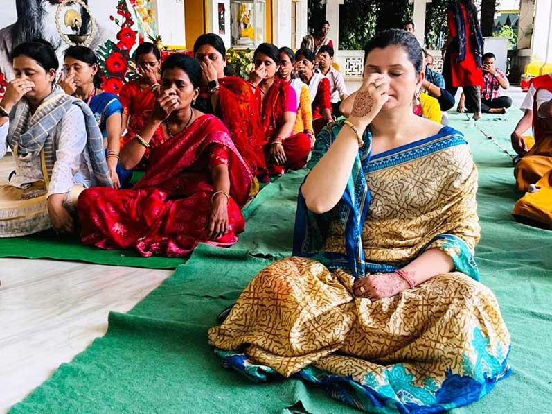 MVM Vijay Nagar Jabalpur : Ganesh Utsav and the foundation day of Maharishi World Peace Movement were celebrated at Maharishi Vidya Mandir Vijaynagar Jabalpur.
