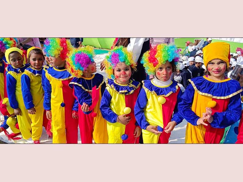 MVM Deri Road Chhatarpur: Annual Function was organized for Junior Wing of Maharishi Vidya Mandir Deri Road Chhatarpur from classes (Nursery-VI).