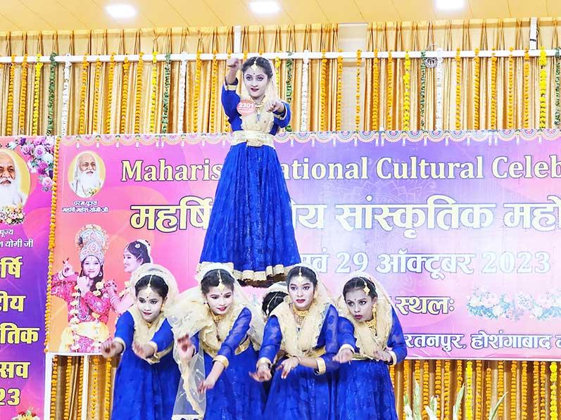 Maharishi National Cultural Celebration 2023 started with full enthusiasm at Maharishi Mangalam Bhawan, Ratanpur Bhopal.