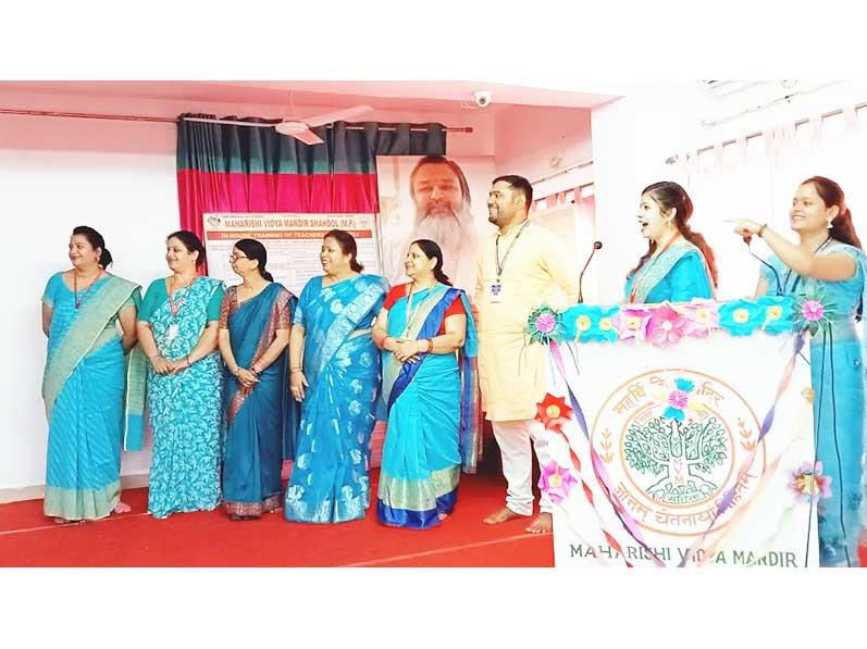 MVM Shahdol : Active participation during In-Service Teachers Training Programme.