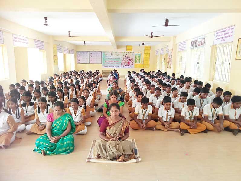 MVM Tiruvannamalai: MahaShivratri was celebrated at Maharishi Vidya Mandir Tiruvannamalai with complete devotion and zeal.