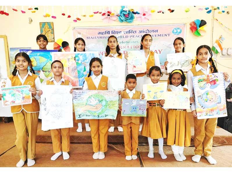 MVM Gyanshu Uttarkashi: International Word Peace Day was celebrated at Maharishi Vidya Mandir Gyanshu Uttarkashi.
