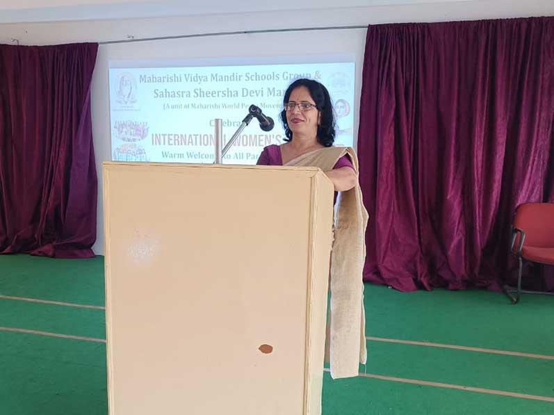 MVM Silchar: Women's day celebration.